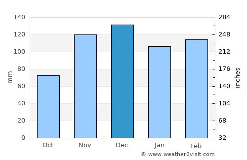 New South Memphis average rain in December
