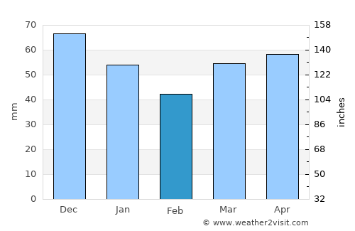 Newberry average rain in February