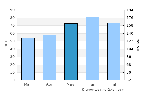 Newberry average rain in May
