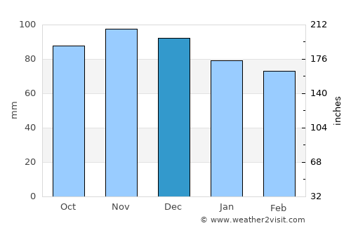 Newfane average rain in December