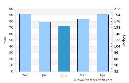 Newfane average rain in February