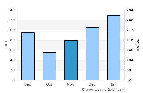 Newton average rain in November