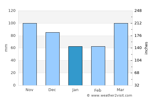Newton average rain in January