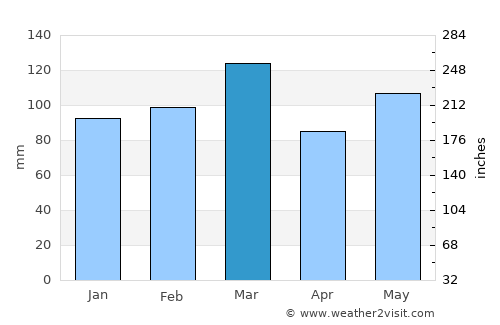 Newton average rain in March