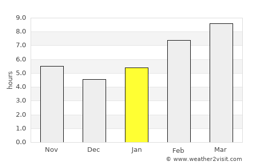 Novokruchininskiy average rain in January