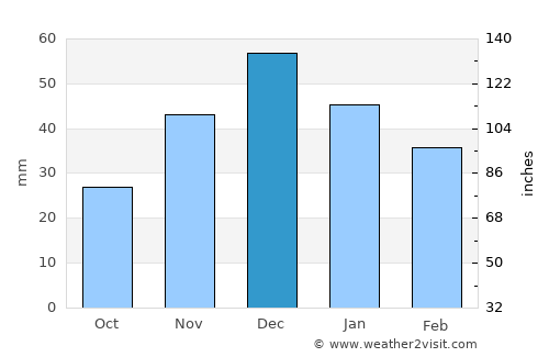 Novyy Svit average rain in December