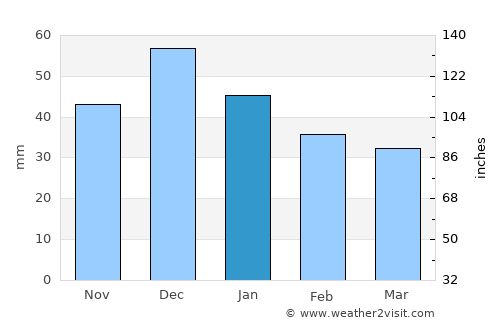Novyy Svit average rain in January