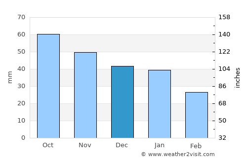 Novyye Lyady average rain in December