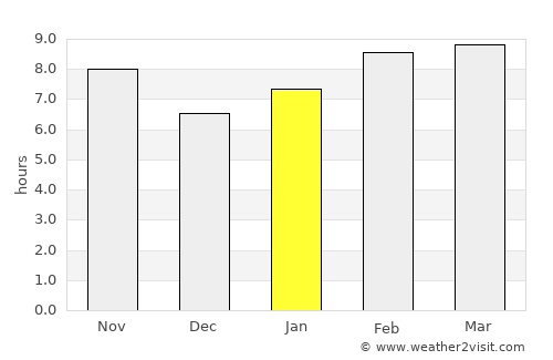 Nuevo Ideal average rain in January