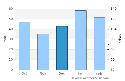 Nyngan average rain in December