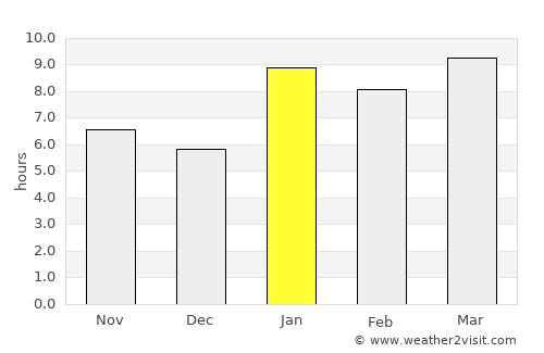 Palestina de los Altos average rain in January