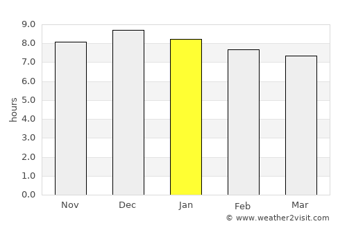 Palmeira das Missões average rain in January