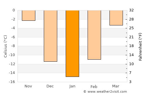 Park Rapids average temperature in January