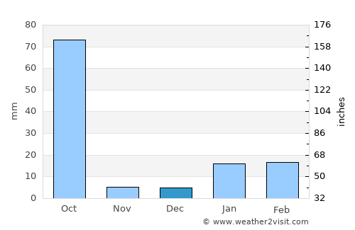 patamda average rain in December