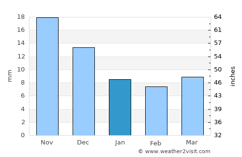 Pātūr average rain in January