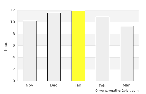 Pearce average rain in January