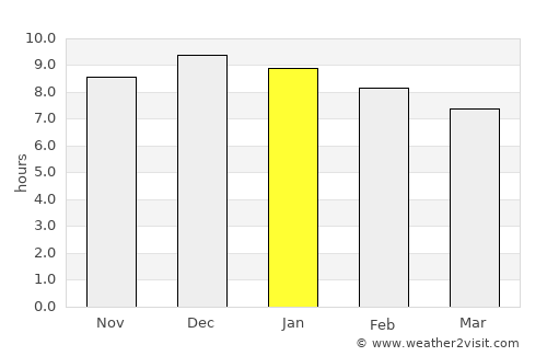 Pelotas average rain in January
