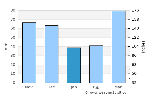 Petersburg average rain in January