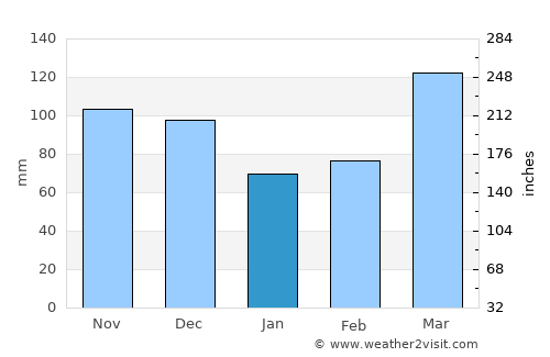 Petersburg average rain in January