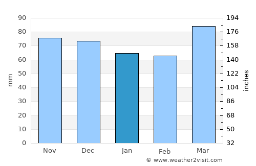 Petersburg average rain in January