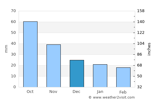 Pine City average rain in December