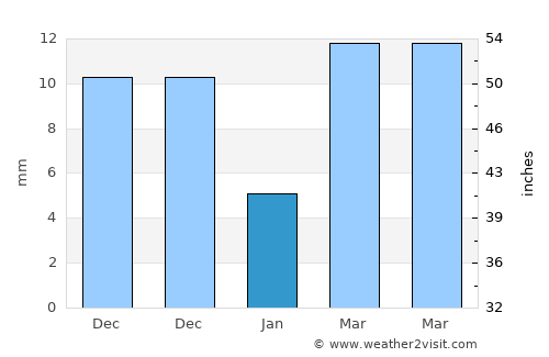 Pithāpuram average rain in January