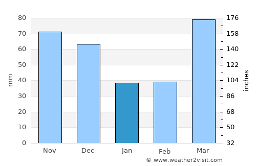 Pittsfield average rain in January