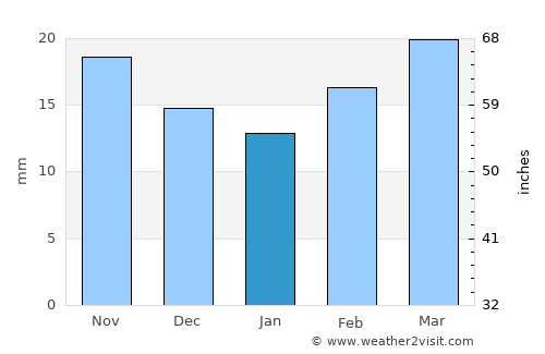 Plainview average rain in January