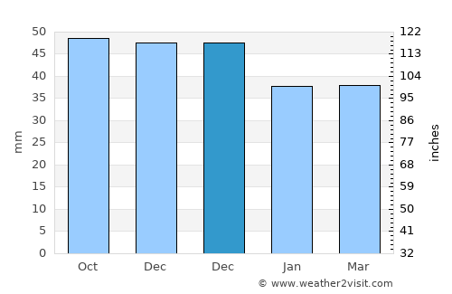 Plyeshchanitsy average rain in December