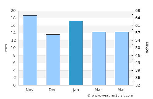 Port Augusta average rain in January