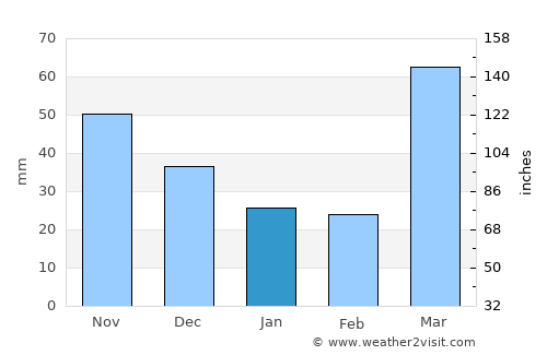 Princeton average rain in January