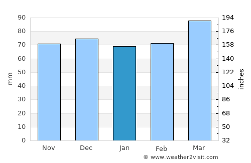 Princeton average rain in January