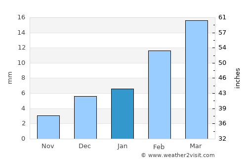 Qādirpur Rān average rain in January