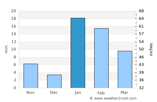 Rafiganj average rain in January