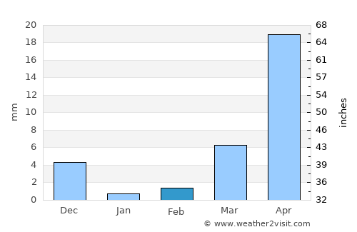 Rāichūr average rain in February