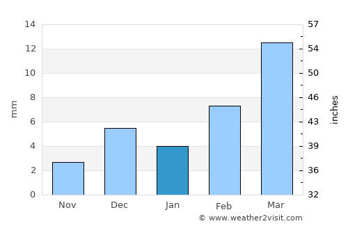 Rāisinghnagar average rain in January
