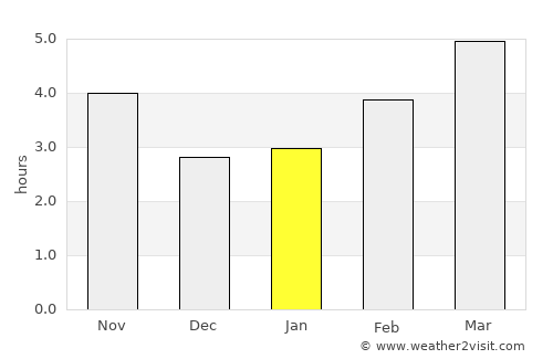 Rakovski average rain in January