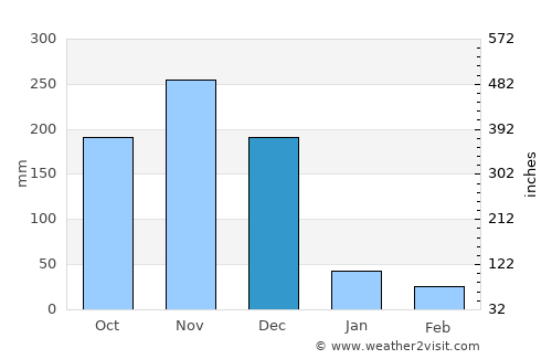 Rameswaram average rain in December