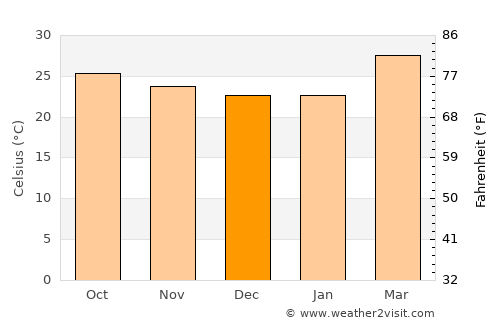 Rāybāg average temperature in December