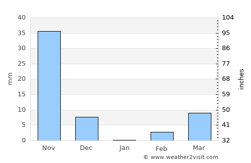 Rāybāg average rain in January