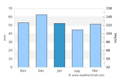 Reşadiye average rain in January