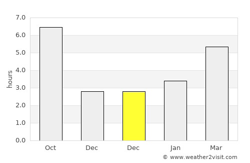 Rodnikovskaya average rain in December