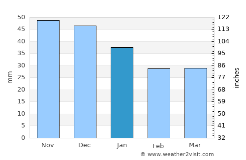 Ruzayevka average rain in January