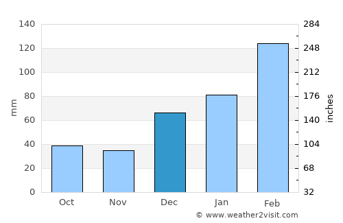 Saidu Sharīf average rain in December