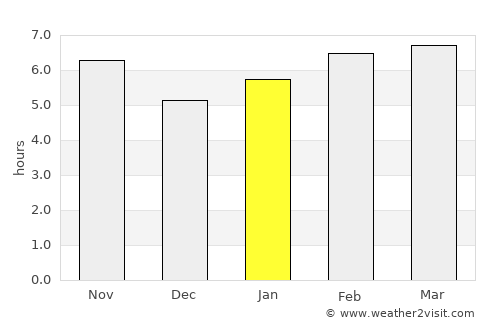 Saltillo average rain in January
