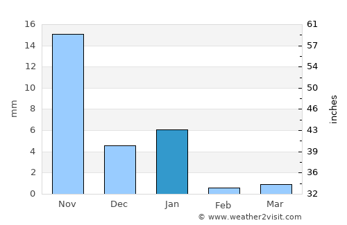 San Pedro Pochutla average rain in January