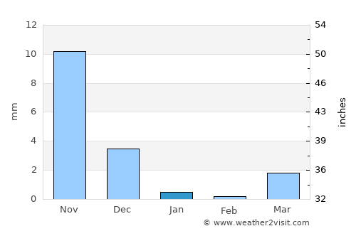 Sankheda average rain in January