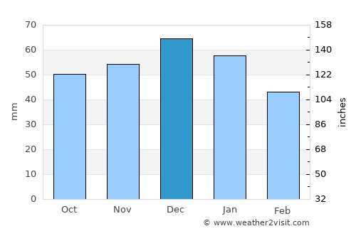 Saraydüzü average rain in December