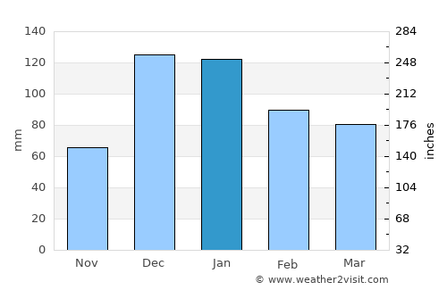 Sarıveliler average rain in January