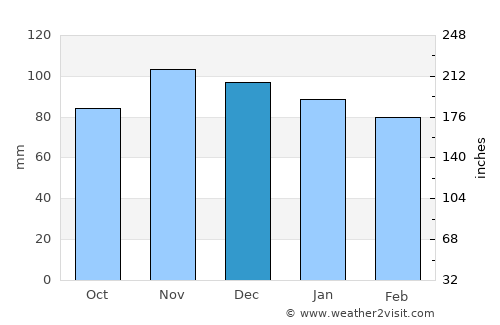 Sayreville Junction average rain in December